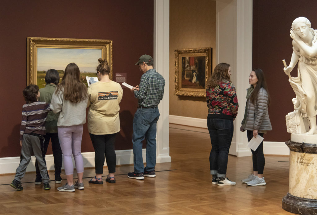MICDS AP Art History students went for a Deeper Dig at the St. Louis Art Museum.