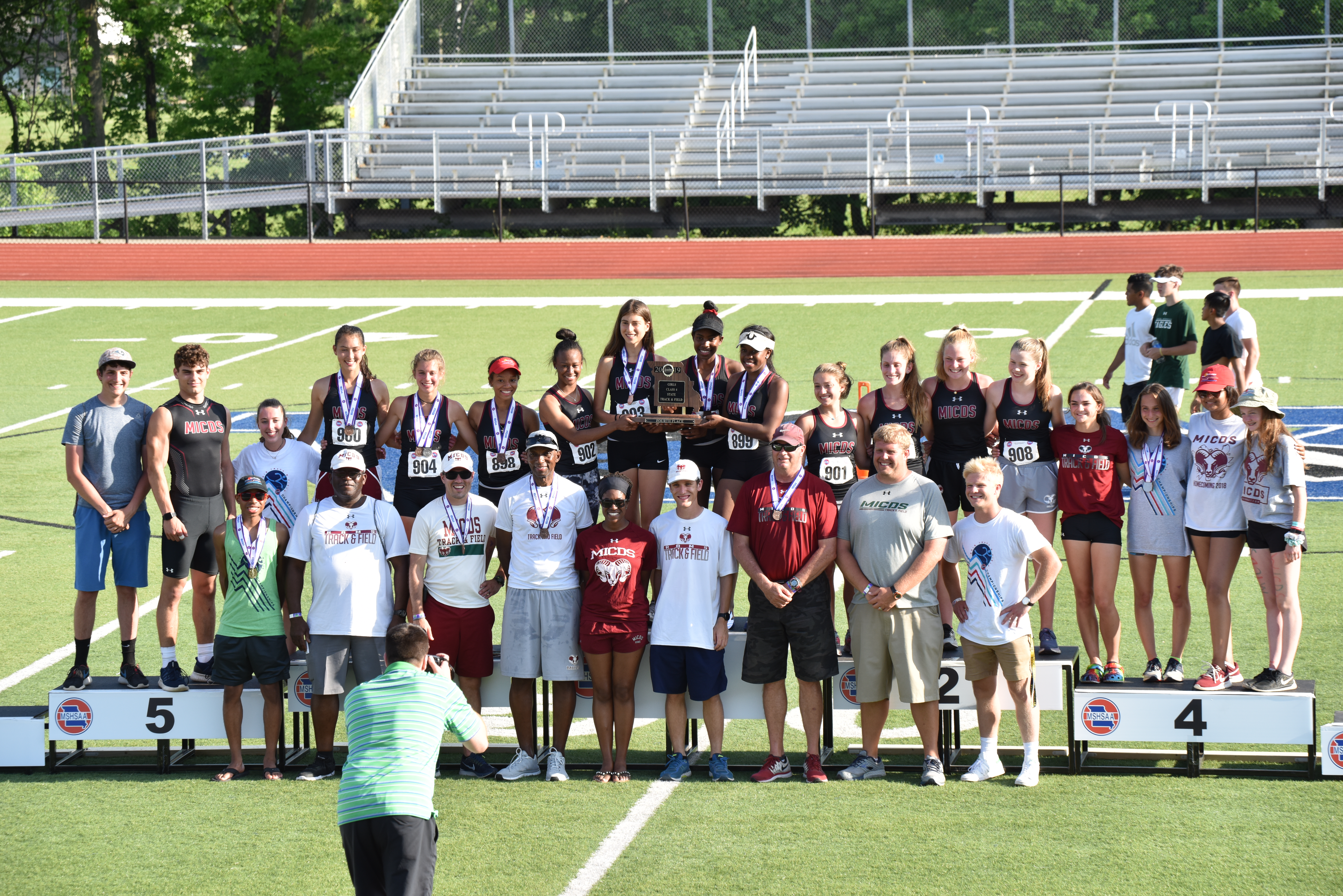 Girls Track & Field 4th at State