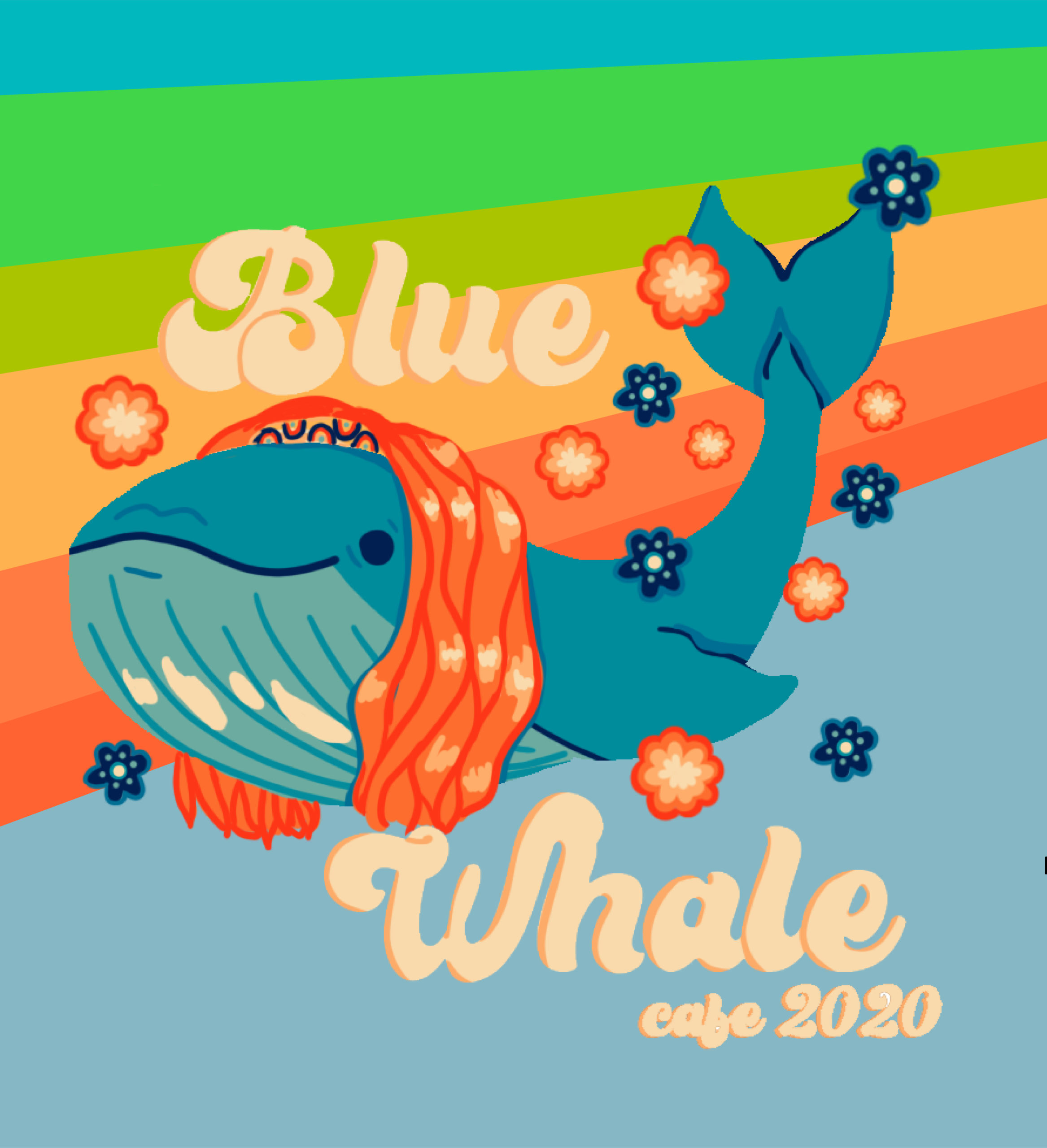 Blue Whale Cafe design by Dilyn Halverson