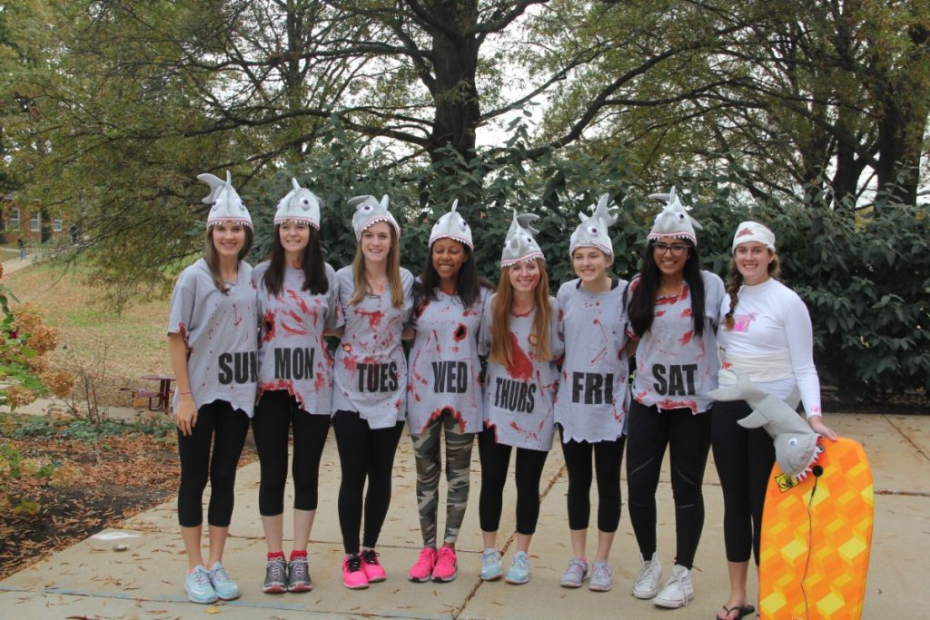 Students dress up for Halloween