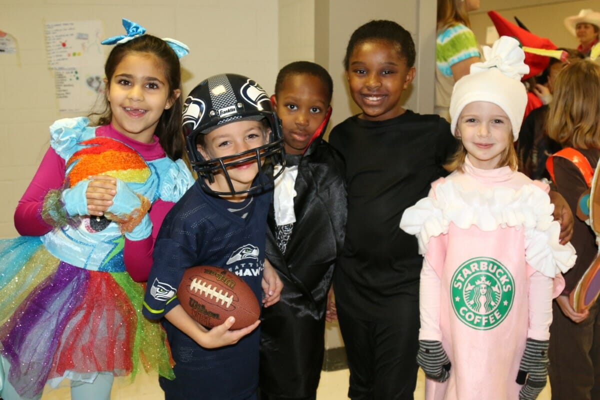 Students dress up for Halloween