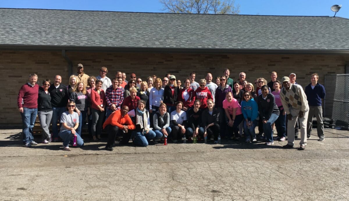 MICDS Faculty and staff participate in the Day of Caring