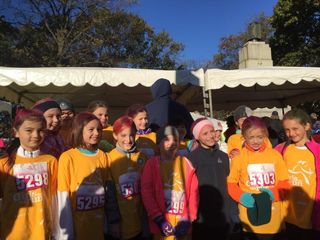 Girls on the Run at the 5k