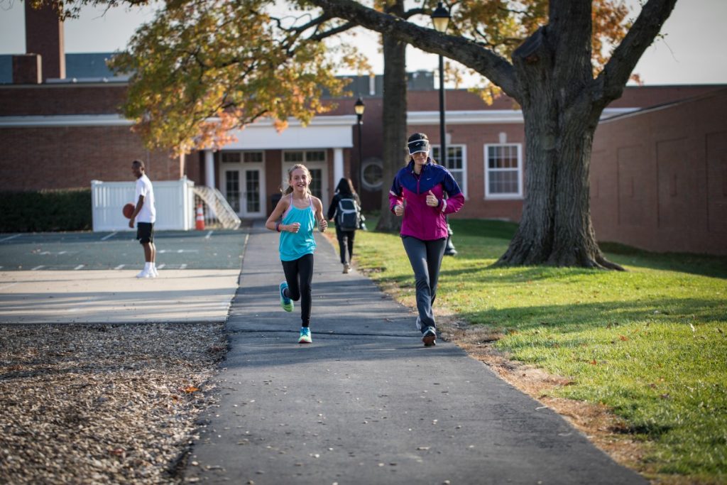 Girls on the Run finishes the season with a 5k run on campus