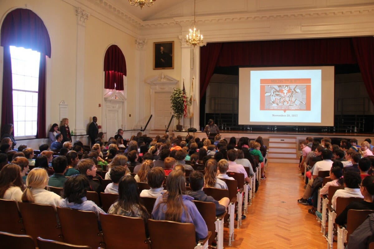 7th and 8th Graders Engage in Ram Impact Summit