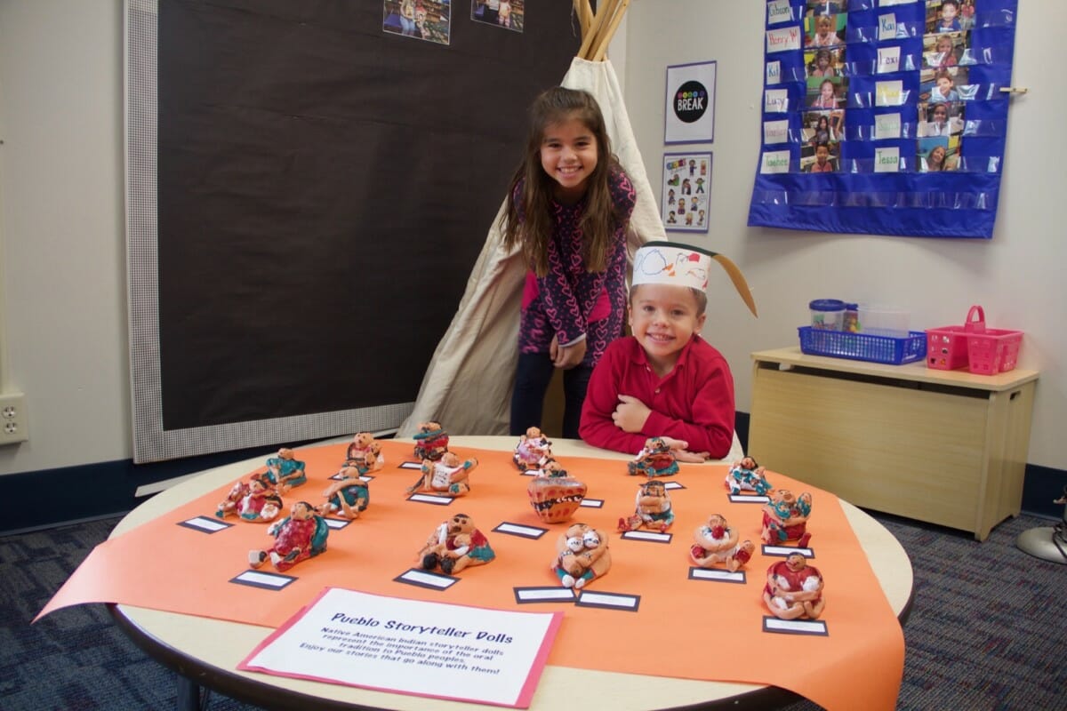 SK students host a Native American History Museum
