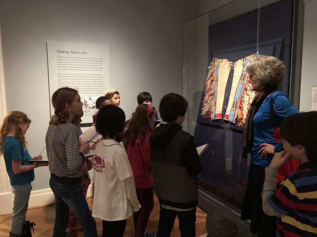 Third Graders at the Art Museum