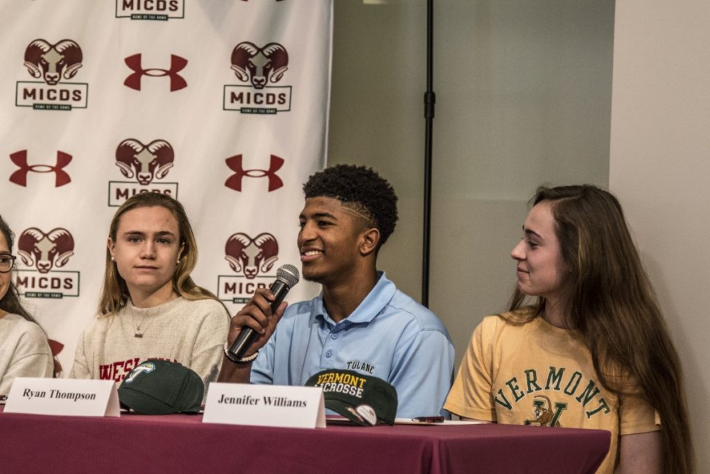 Students sign letters of intent for College Signing Day