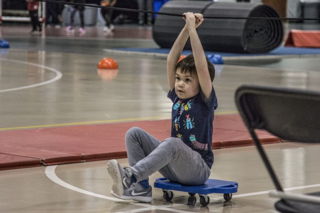 Middle Schoolers participate in Jump Rope for Heart