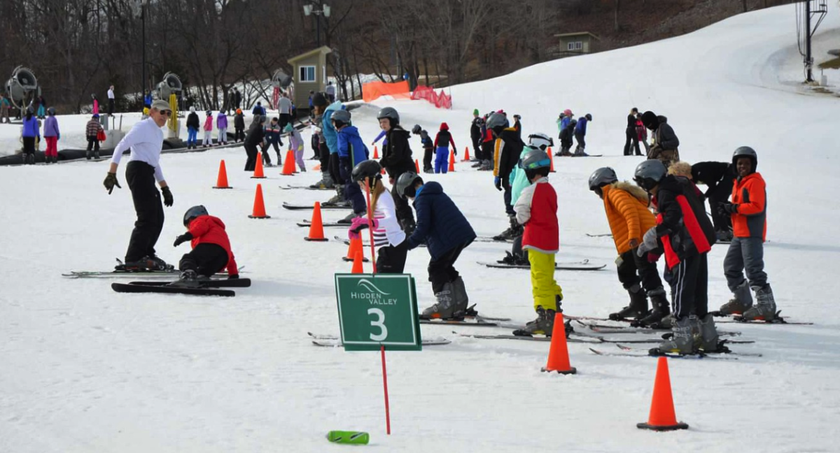 5th and 6th Graders hit the slopes at Hidden Valley