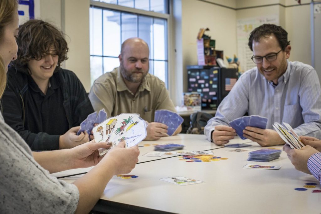 The Board Game Club at work