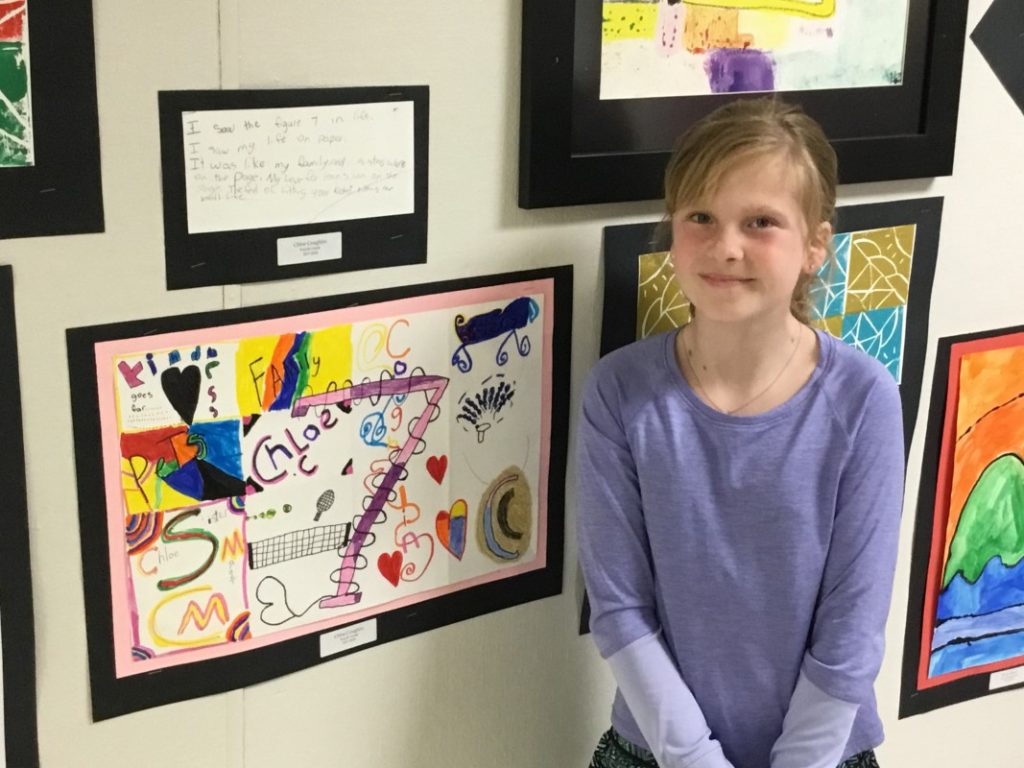 Students Showcase Artwork at Lower School Gallery Night