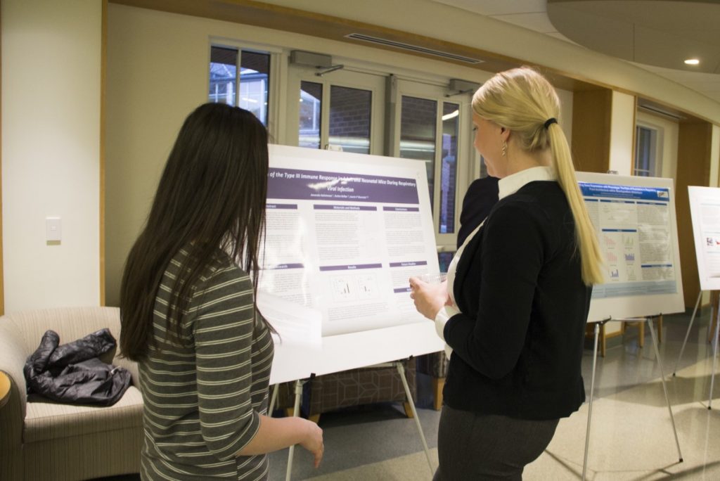 Upper Schoolers showcase their science research projects