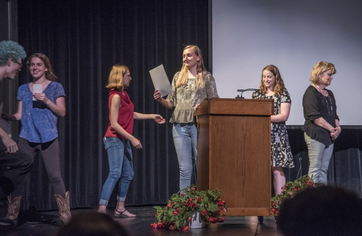Students receive drama awards
