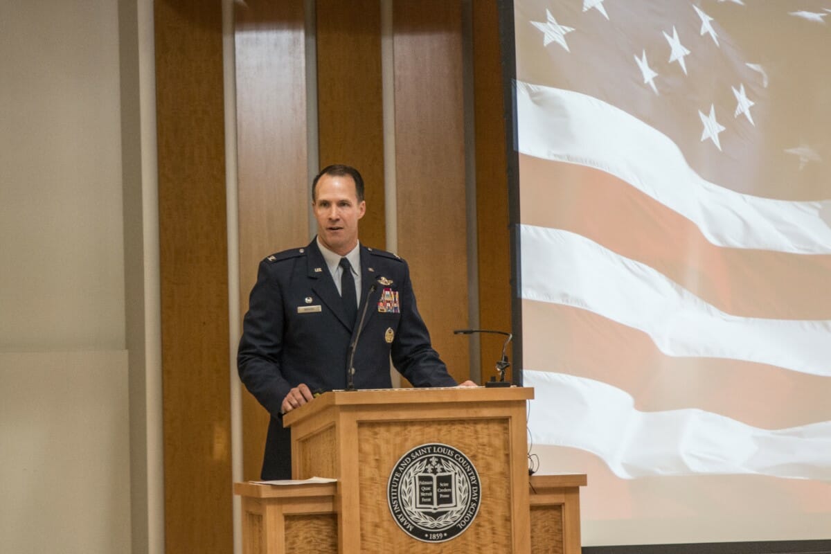 Matthew R. Brooks '92 Speaks at Annual Memorial Day Assembly