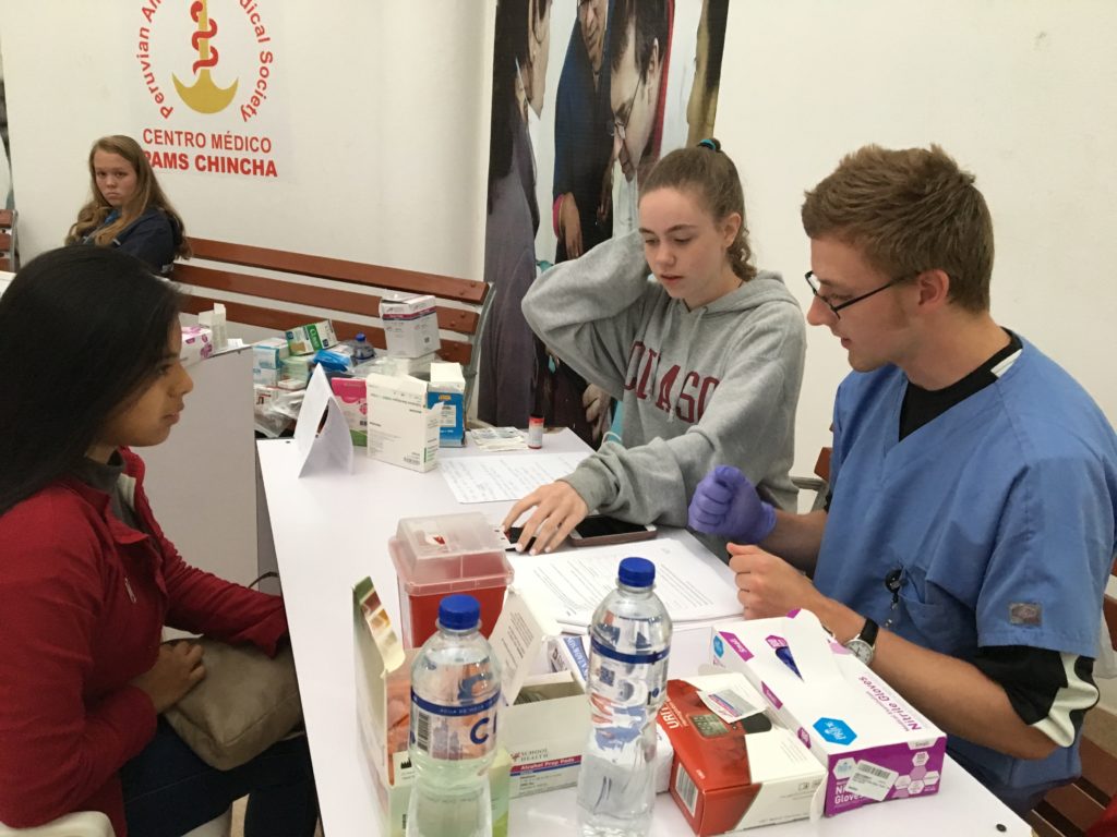 Peru health clinic support