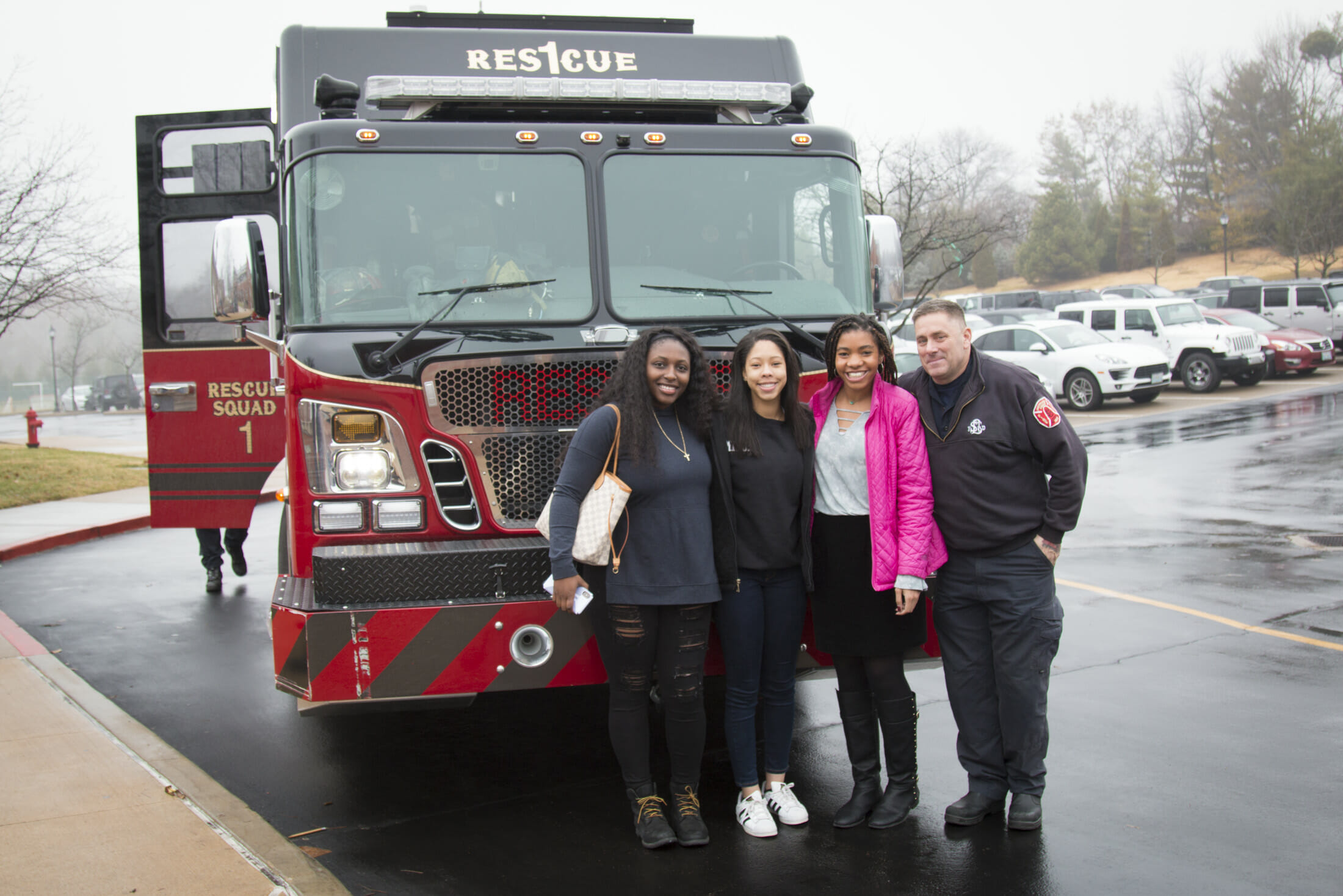 MICDS Students, Kayla Martin, Firefighter