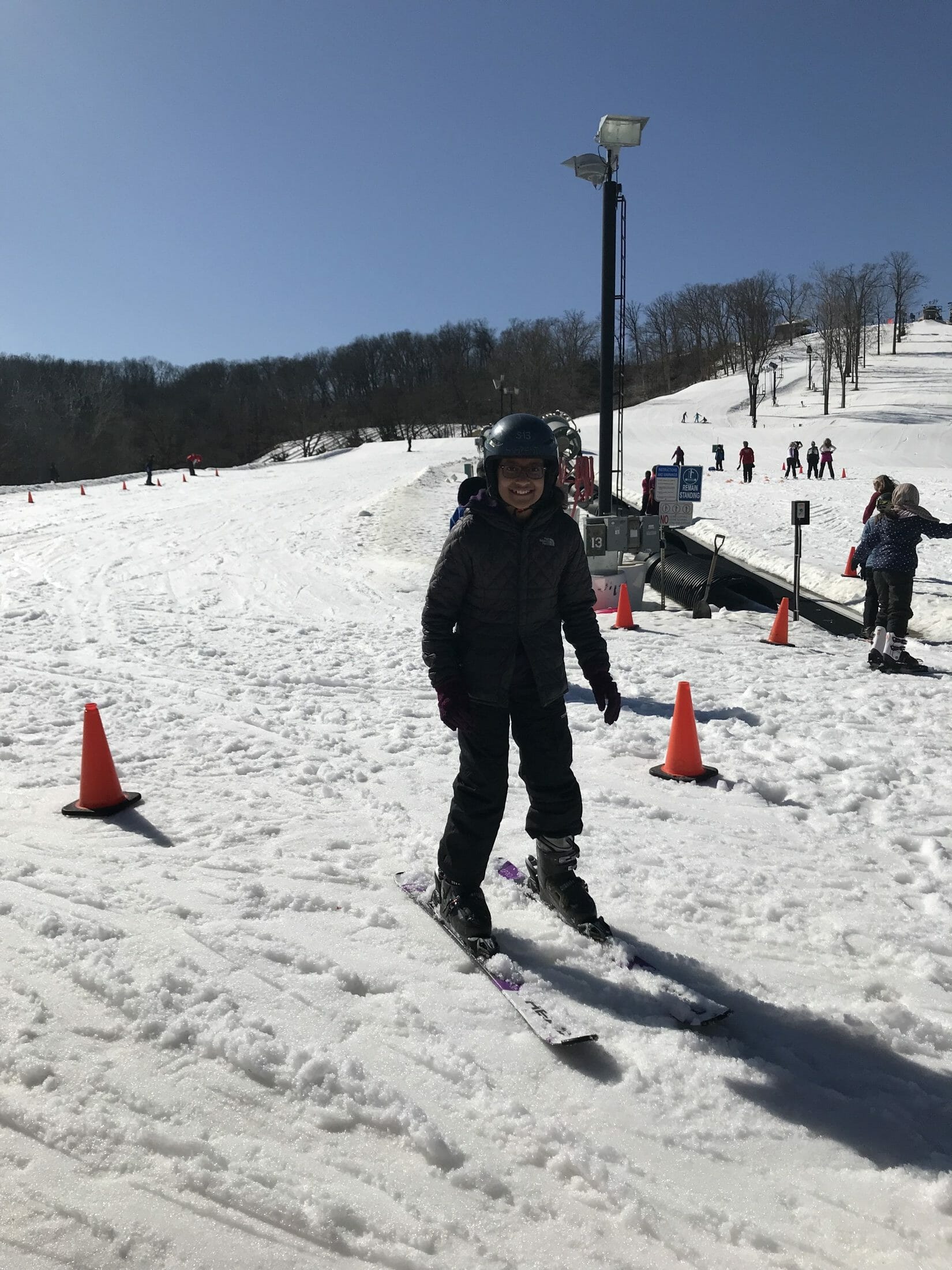 MICDS 5th graders go skiing at Hidden Valley