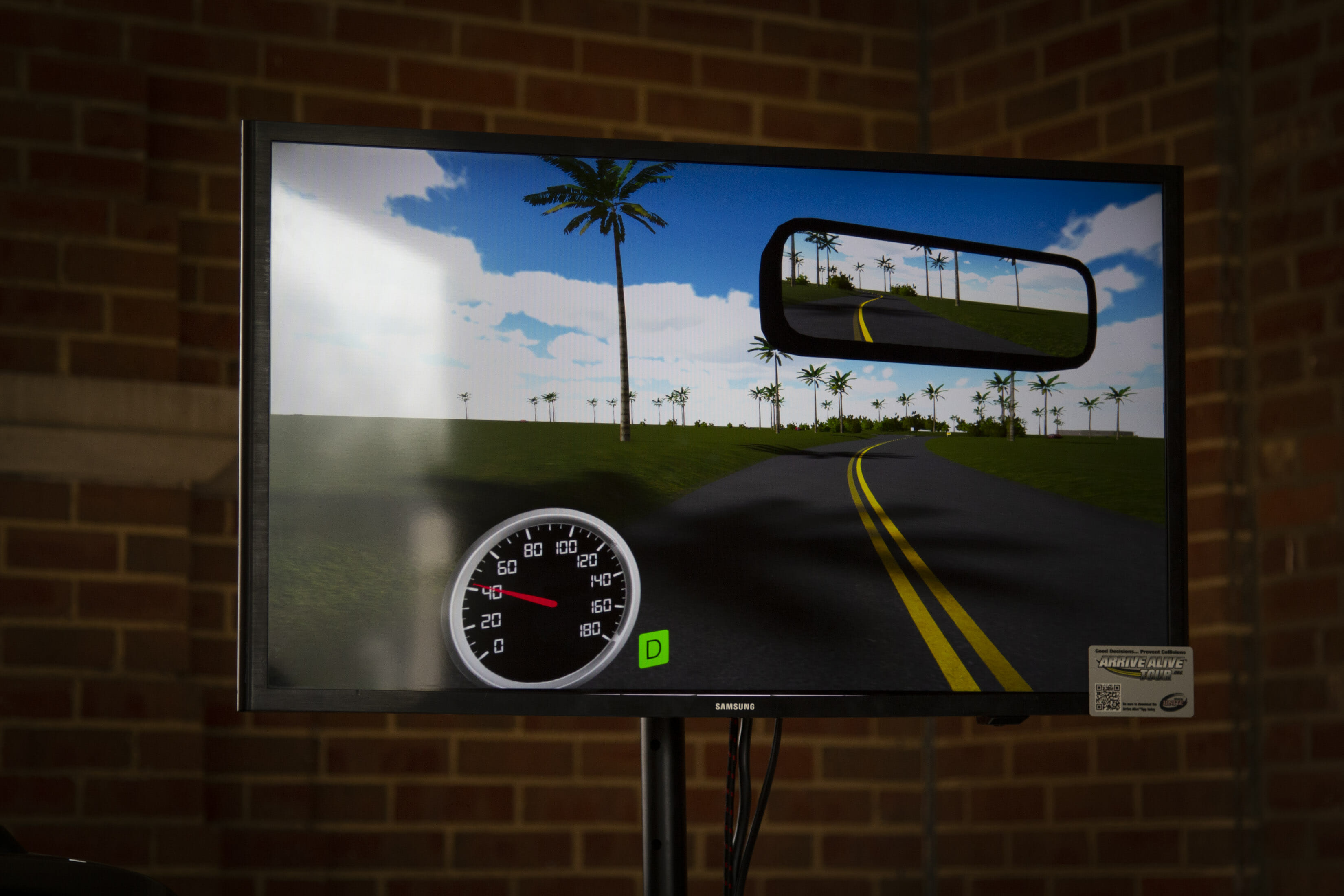 MICDS Upper School students used a simulator to find out what happens when you drive while impaired or distracted.