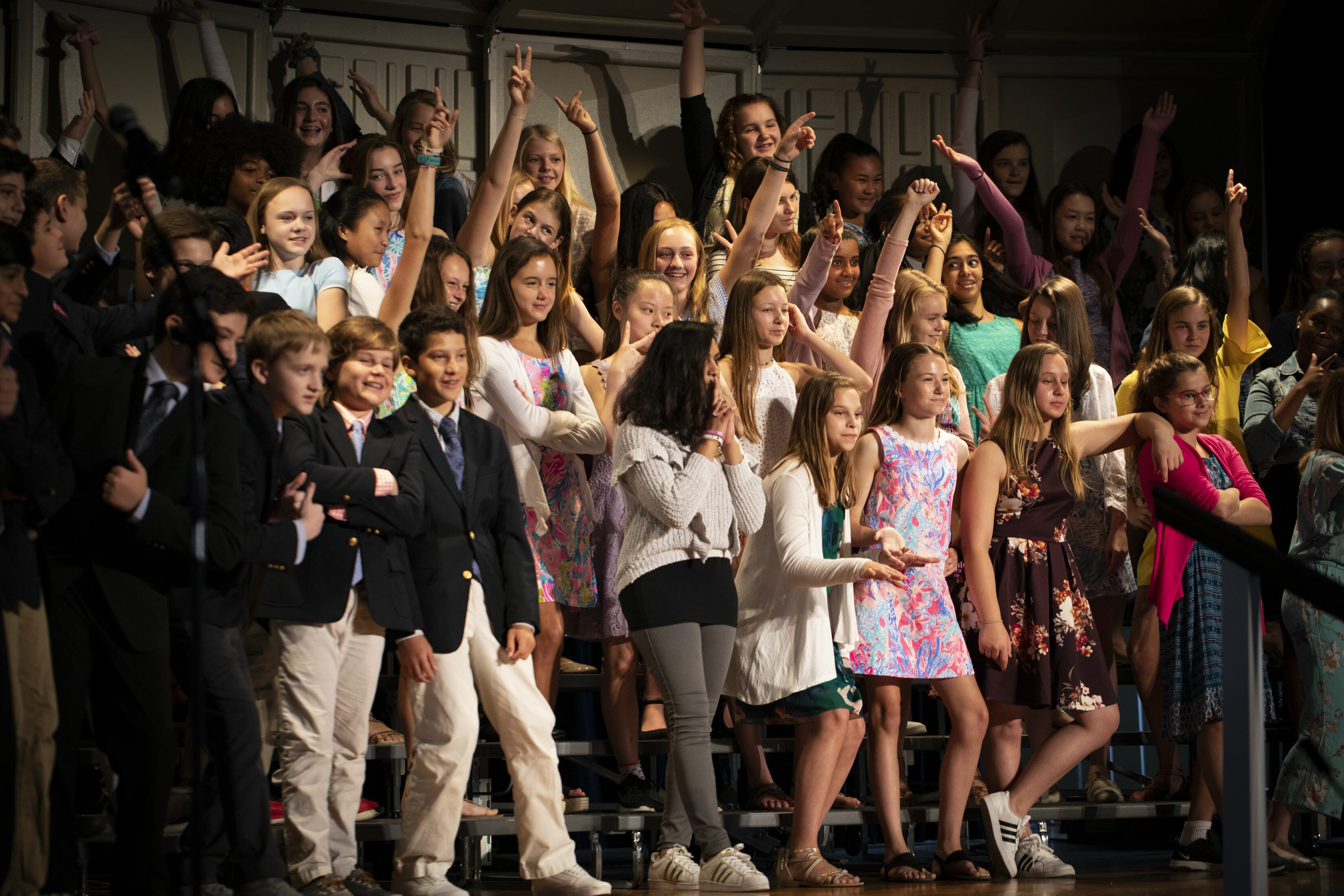 The Middle School Choir took a trip through the Silver Screen at their Spring Concert.