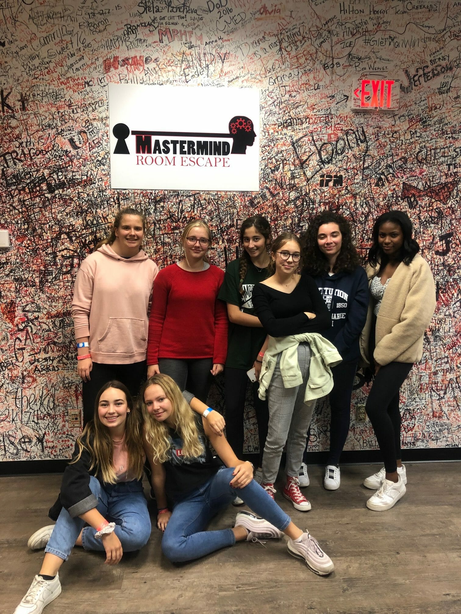 French Exchange Students escape room