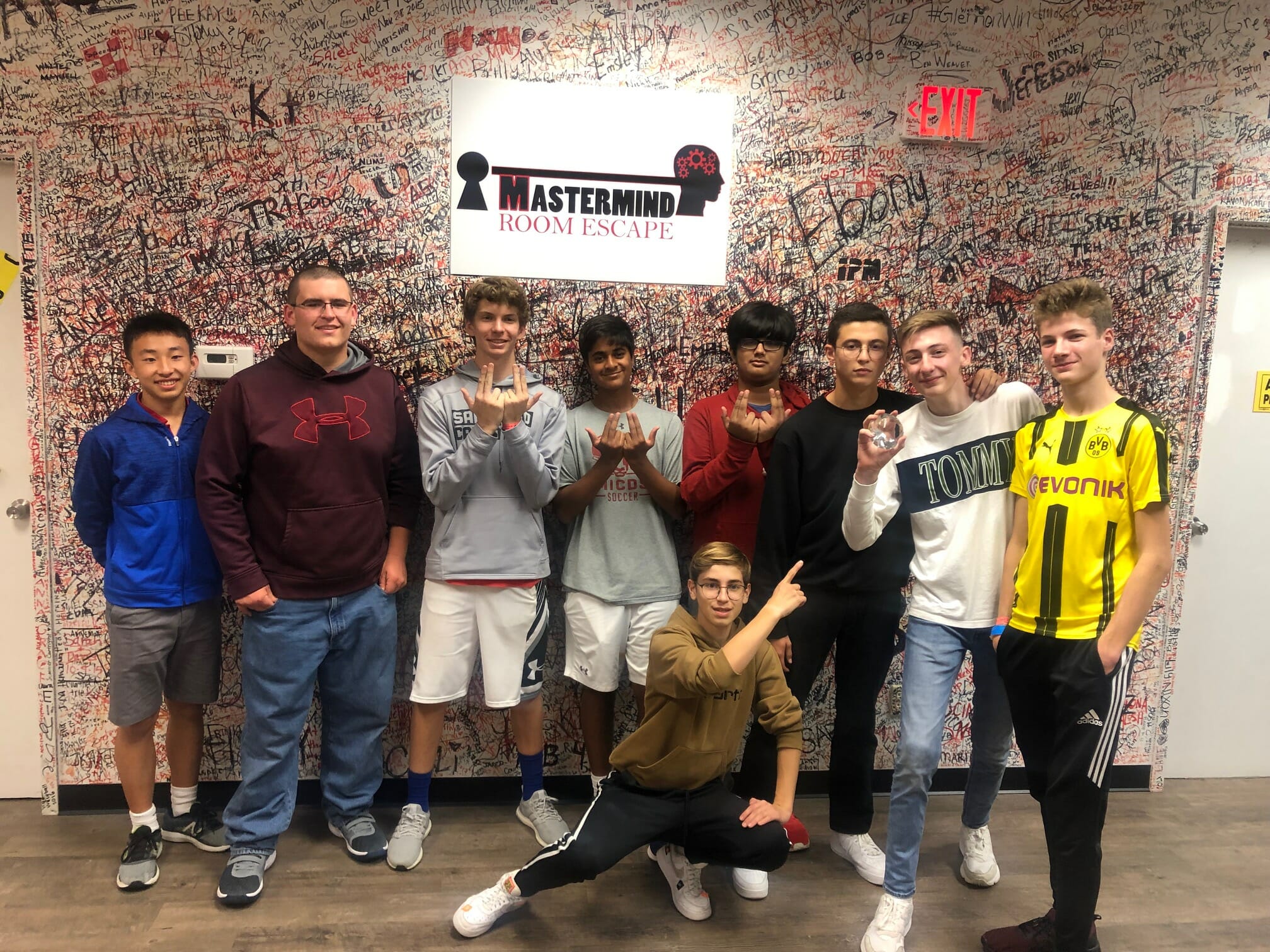 French Exchange Students escape room