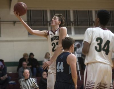 Jack Pronger basketball layup