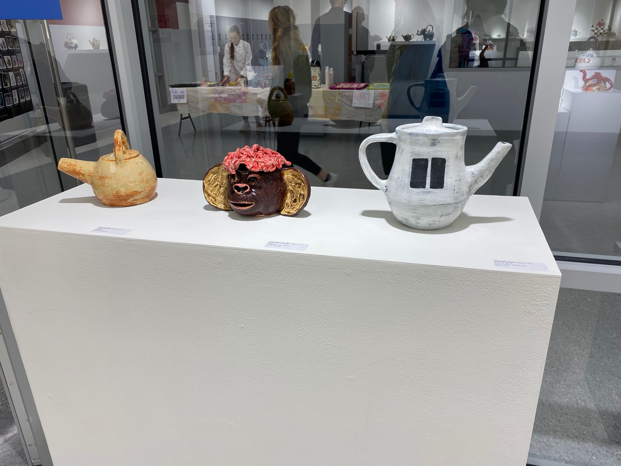 High School Teapot Exhibit