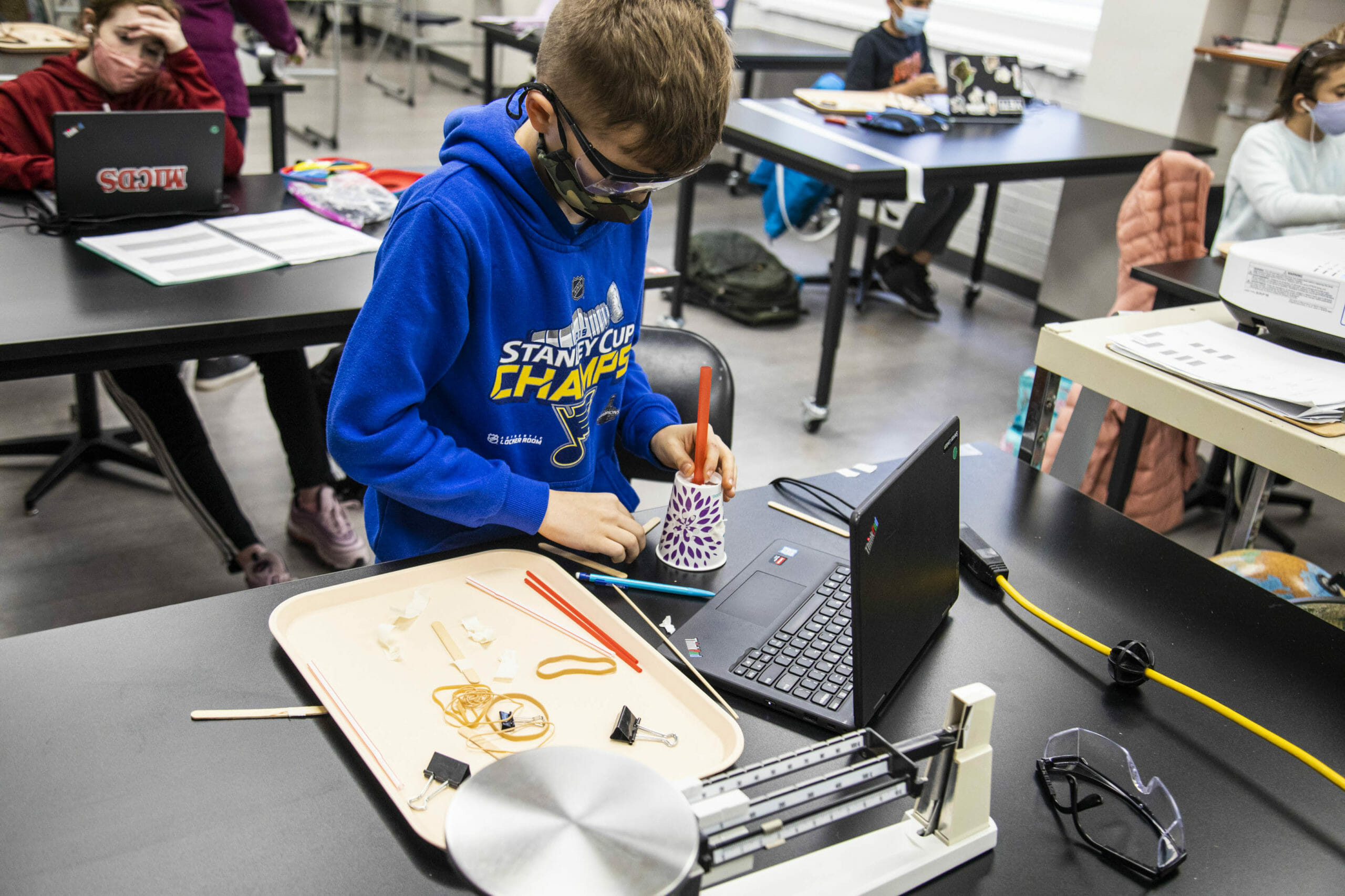 Students build Asteroid Samplers in Science