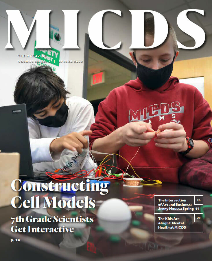 MICDS Magazine Cover Spring 2022